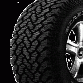 Pneus General  dimension LT265/75 R16 121R/118R (123Q/120Q) Grabber AT2