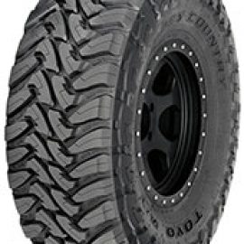 Pneus Toyo LT235/85 R16 120P Open Country M/T • Efficacité énergétique : G • Classe d’adhérence sur route mouillée : E • Classe de bruit de roulement : 3 • Bruit de roulement extérieur : 77 • Catégorie de pneus : C3